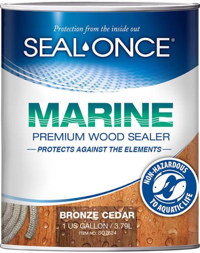 Seal-Once Marine premium wood sealer